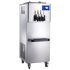 Congelador de helado suave BQ322-Y con modo de espera, alertas de luz baja de mezcla, sistema de jarabe.